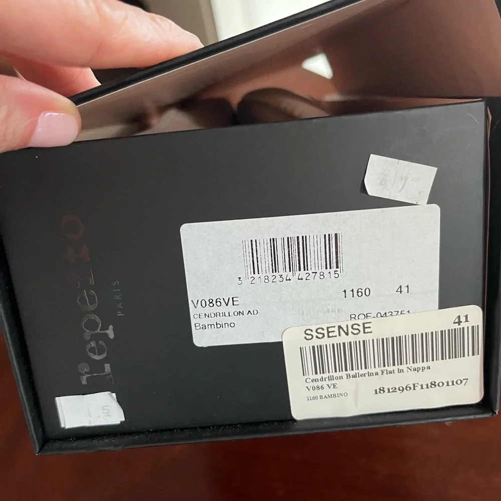 Repetto Nude Leather Ballet Flats - Picture 6 of 6